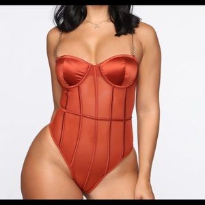 Fashion nova chain to you bodysuit